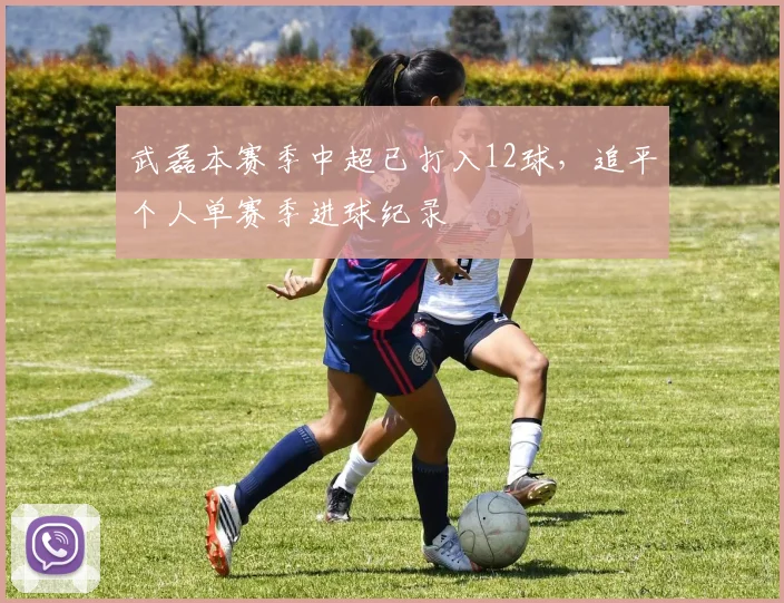 武磊本赛季中超已打入12球,追平个人单赛季进球纪录